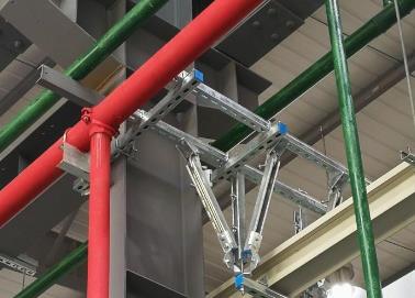 烟台该抗震支架的整体式支吊架结构协调性好